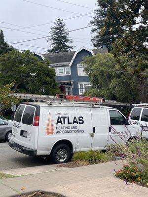 Look for our Atlas Trucks around town!