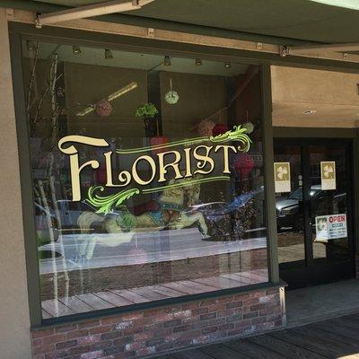 Window Graphics in Downtown San Dimas