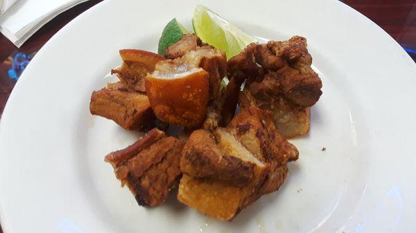 Chicharrón de Cerdo / Fried Pork Belly