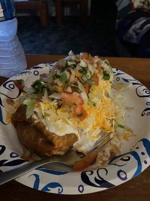 Chimichanga Shedded beef