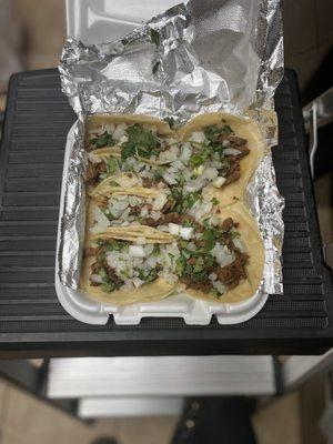 DELICIOUS Asada Tacos