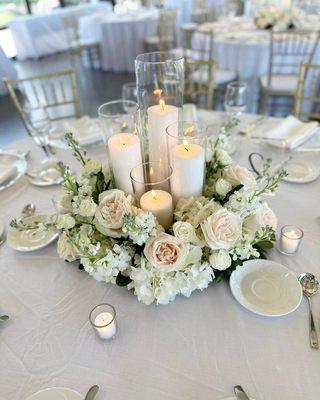 Wedding centrepiece Clayton ca oakhurst country club