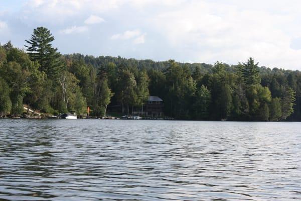 B&B from the middle of Kiwassa Lake