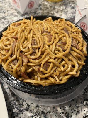 Plain Lo Mein with Pork