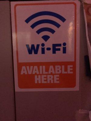 Free wifi