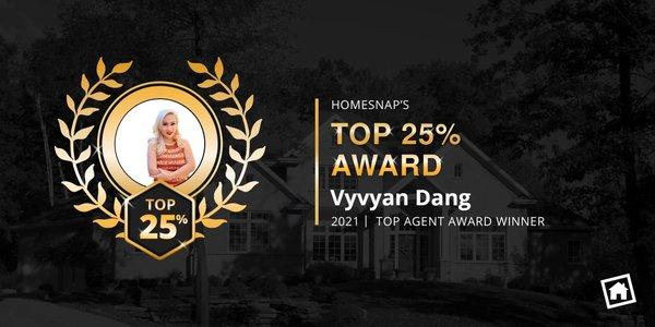 Award top 25%