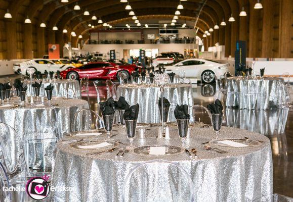 Beautiful event we catered at LeMay Car Museum in Tacoma.