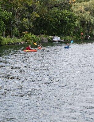 Others enjoying the canal