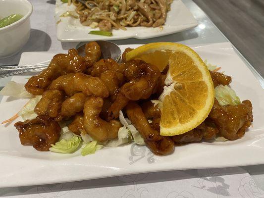 Orange chicken