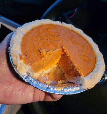 Personal Size, Sweet Potato Pie