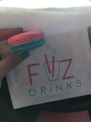 Blue Raspberry Macaron