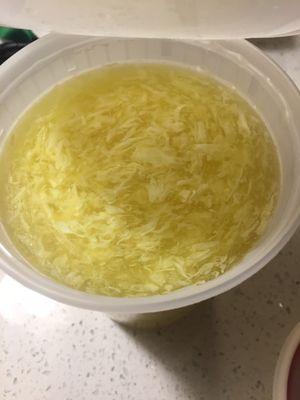 Egg drop soup