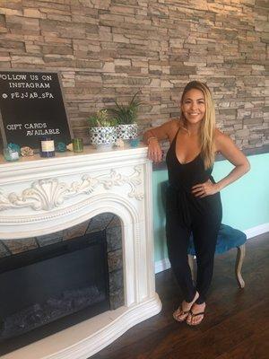 Thank you Stephanie C. Martinez for visiting Fejjab Spa.  Stephanie C. Martinez from Univision 34 -News Anchor.  insta name @stephmnews