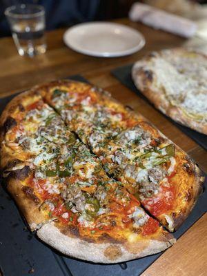 Sweet Fennel Sausage Pizza