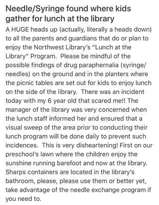 This happened at this library