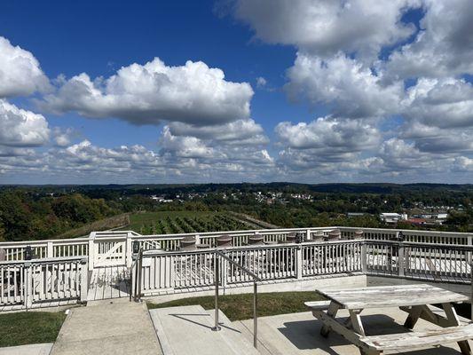 Again, extended patio area with awesome views!