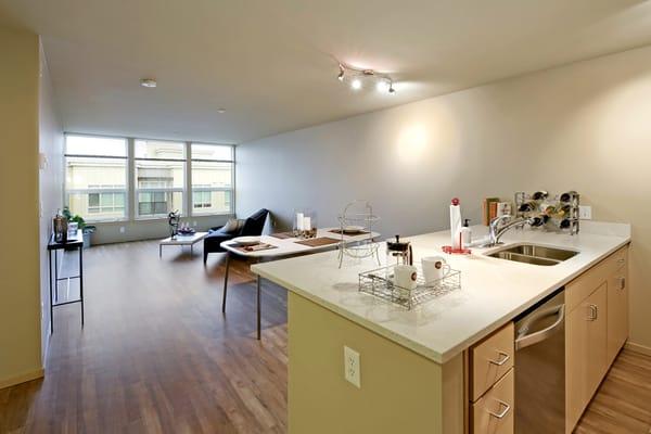 Kitchen and dining room