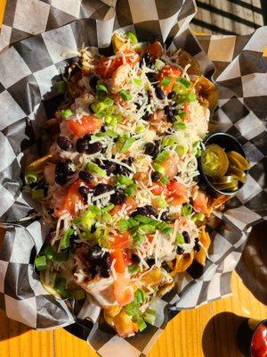 BBQ nachos