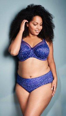 Goddess Kayla banded underwire bra 6162. Purple Cascade Oct