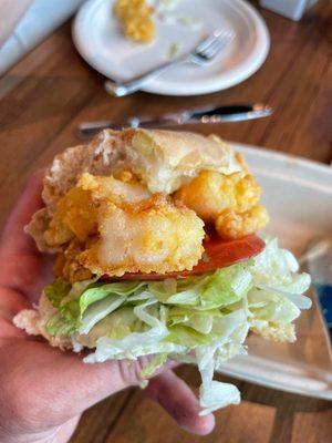 Shrimp poboy. Not the best, but can't say no to one last poboy at the airport before I leave.