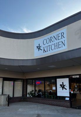 Corner Kitchen beckons you