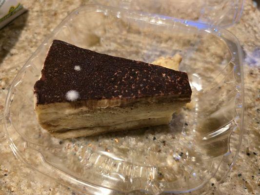 Moldy slice of Tiramisu