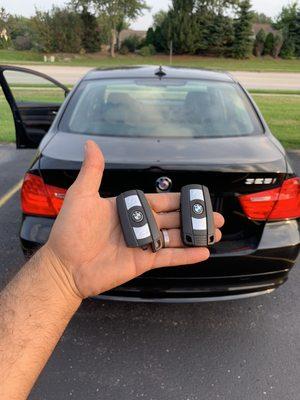 Bmw 328i 2009 adding new key and programming it to the cas system