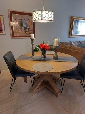 Nantucket table and demi chairs