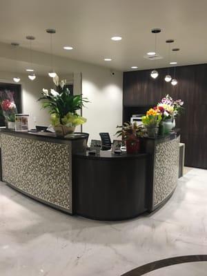 Reception area