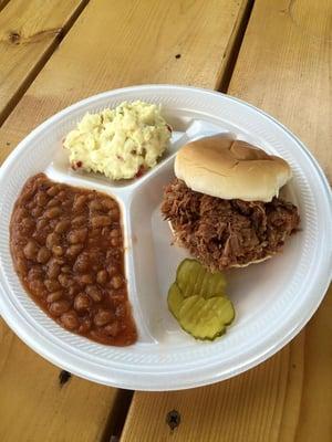 Smoked BBQ Pork Sandwich