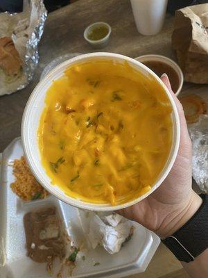 I love this place, but this is not queso. ‍