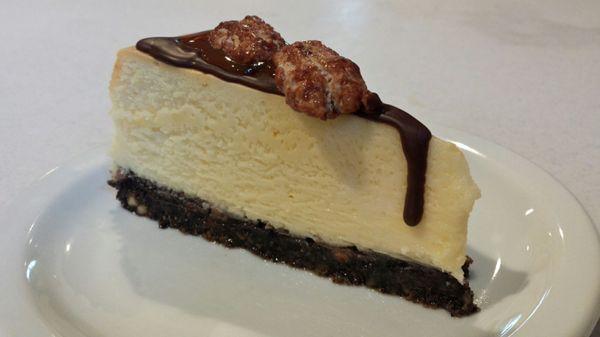 Turtle cheesecake from UGLY Cheesecake Company.