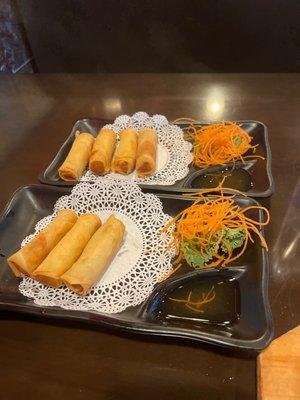 Spring rolls, vegetable spring rolls nice and tasty