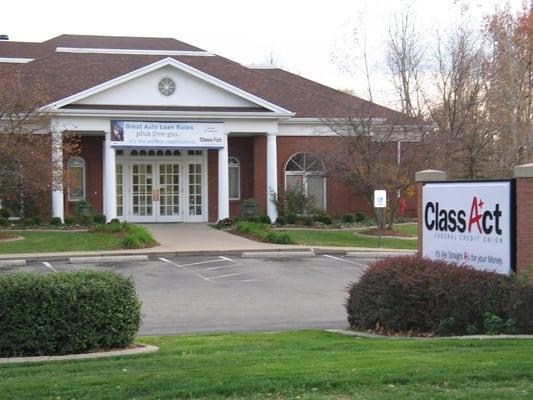 Class Act FCU's main office at 3620 Fern Valley Rd., Louisville, KY  40219