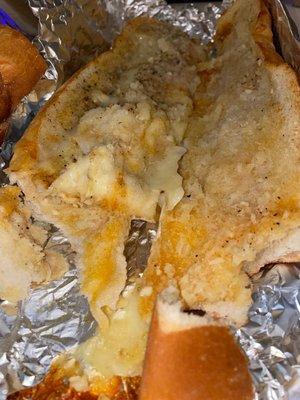 Garlic bread with cheese?