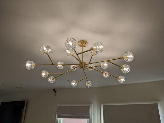 New light fixture