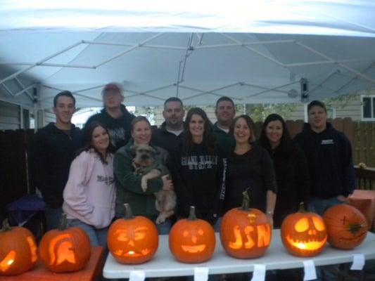 JSN pumpkin carving party - Oct 2010