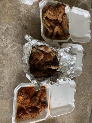 Fried Chicken, Grilled Chicken and hot wings