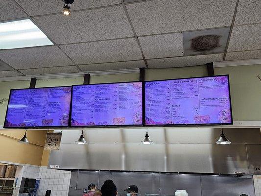 Taqueria Menu