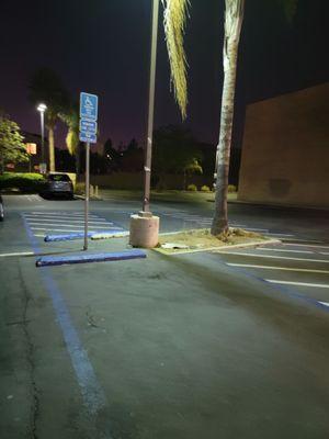 Accessible parking