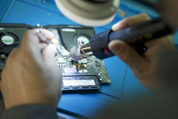 Intricate Logic Board Repair