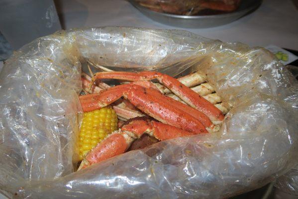 D. 1 lb. Snow Crab and 1/2 lb. Shrimp Combo