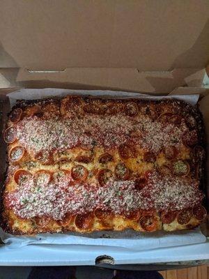 Detroit rock city pizza