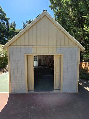 Shed installation