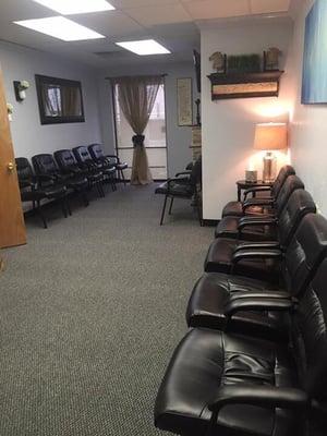 Our welcoming waiting room