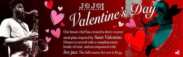 Join us for three-course dinner and jazz!