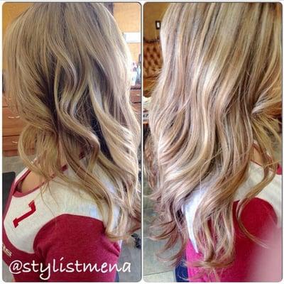 #highlight #highlights Done by @stylistmena for inquiries or appointments feel free to call or text Monica @ (559)905-6555