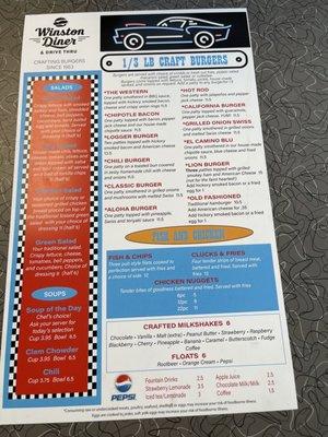 Menu 7/14/22