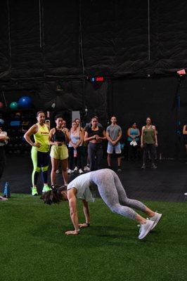 Our group classes are a great way to HIIT those calories! Come by for a FREE day pass and try it for yourself!