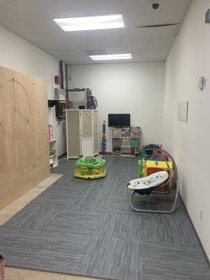 Preparing to reopen our childcare nook this summer!